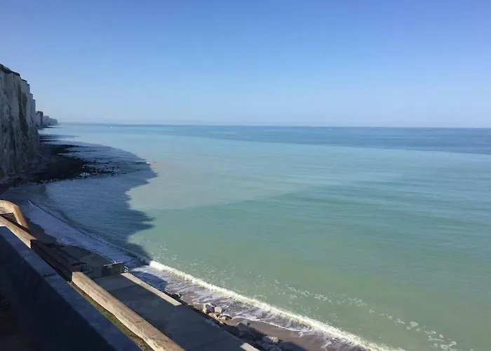 Le Courlis Panoramic View Lägenhet Ault