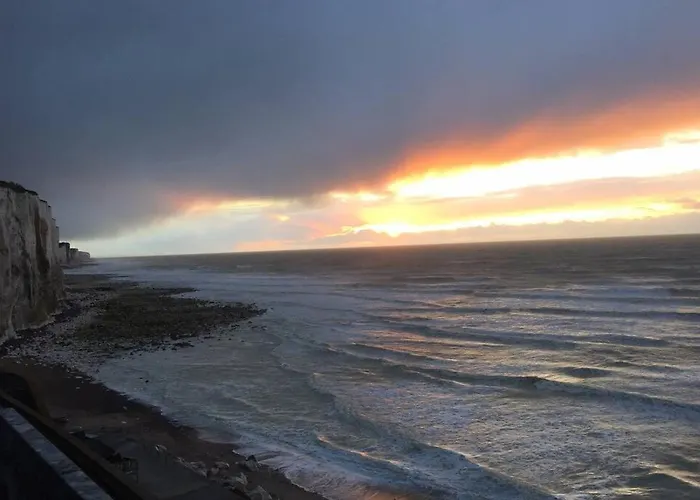 Le Courlis Panoramic View Lägenhet Ault